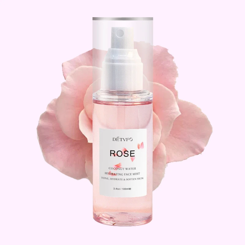 Professional Skin Care Fresh Facial Mist for Glowing Skin No Dyes or Alcohol Pure Bulk Rose Water