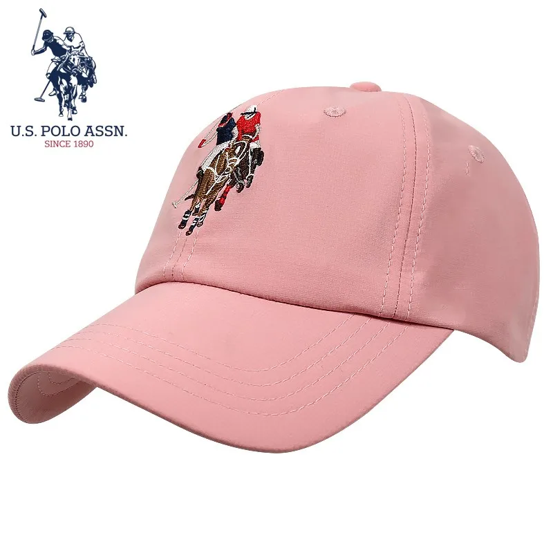 U.s. Polo Assn. Classic Five-color Couple Baseball Caps New Breathable And Quick-drying Trendy Men\'s And Women\'s Sun Hats