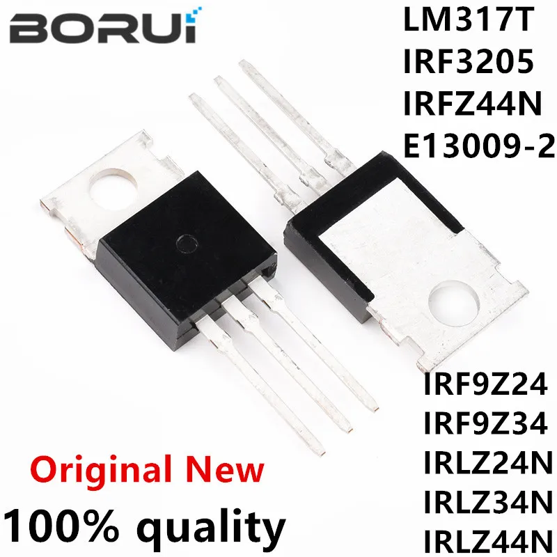 10PCS IRF9Z24 IRF9Z34 IRLZ24N IRLZ34N IRLZ44N IRFZ44N LM317T IRF3205 Transistor TO-220 IRF9Z24N IRF9Z34N IRLZ24 IRLZ34 IRLZ44 IC