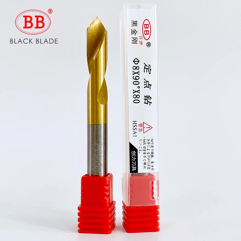 BB Spot Drill HSS Co Cobalt NC Center Bit 60 90 120 Degree Location Prepare Guide Pilot Hole CNC Machine Tool M35 M42 1-20mm