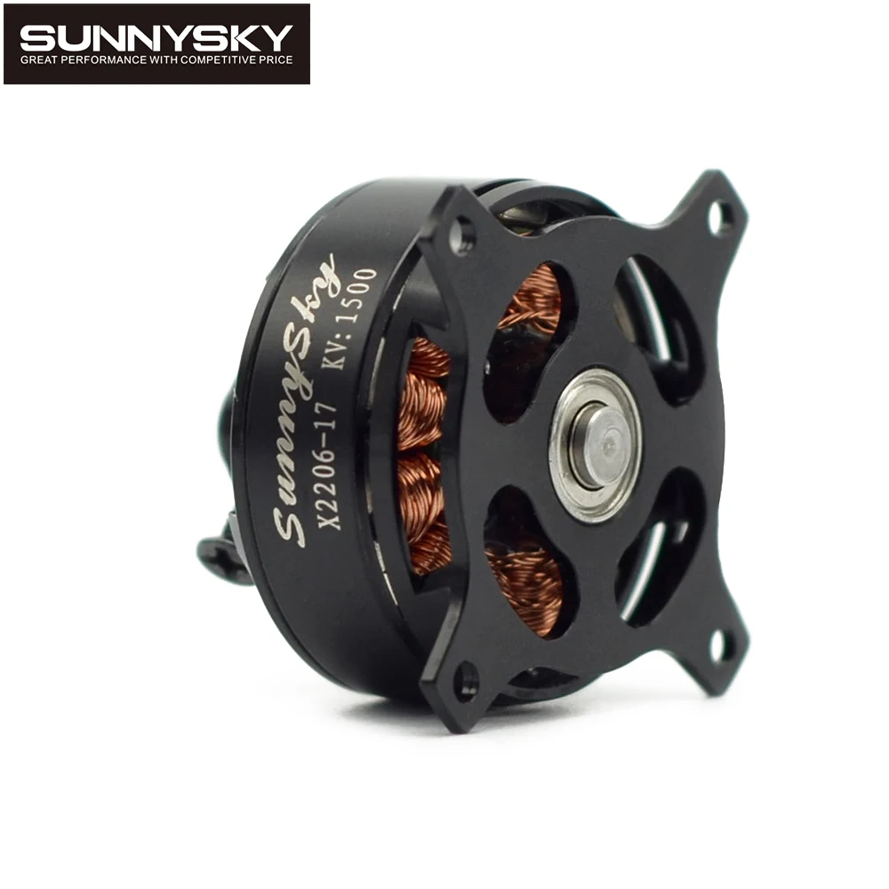 Sunnysky X2206 1500KV/1900KV 2-3S 3mm Shaft Diameter Outrunner Brushless Motor For RC Aerobatics Airplane Multirotor Quadcopter