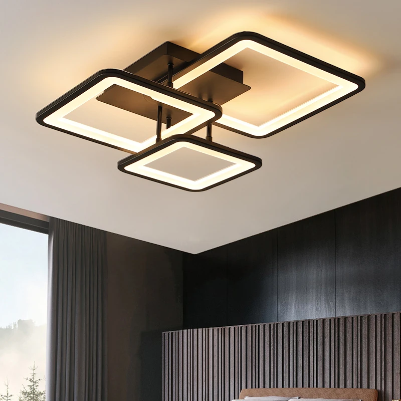 LED Chandelier Modern Ceiling chandeliers Lighting For Living Room Bedroom kitchen Lustre With  Light Fixtures WF111707