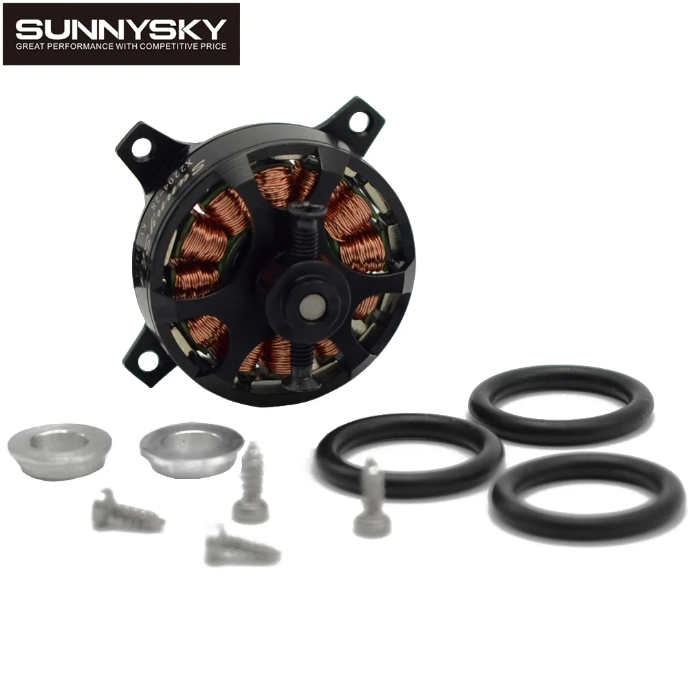 1PC Original Sunnysky X2204 KV1480/KV1800 Brushless Motor designed for RC quadcopter f3p Airplane 3D fixed-wing aircraft