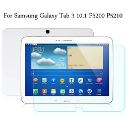 9H Tempered Glass For Samsung Galaxy Tab 3 10.1 SM-P5200 GT-P5200 P5210 10.1'' Tablet Screen Protective Film Cover Glass 10inch