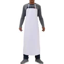 Thick apron waterproof oil-resistant PVC apron Butcher aquatic pet shop overalls aprons