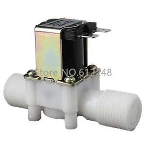 

DN15 1/2" Male Thread Plastic Electromagnetic Valve Solenoid Valve,Input Output Water Valve