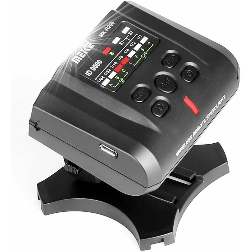 Meike MK-R200 2,4 GHz Wireless Remote Flash für Nikon Digital SLR Kameras Flash Diffusor