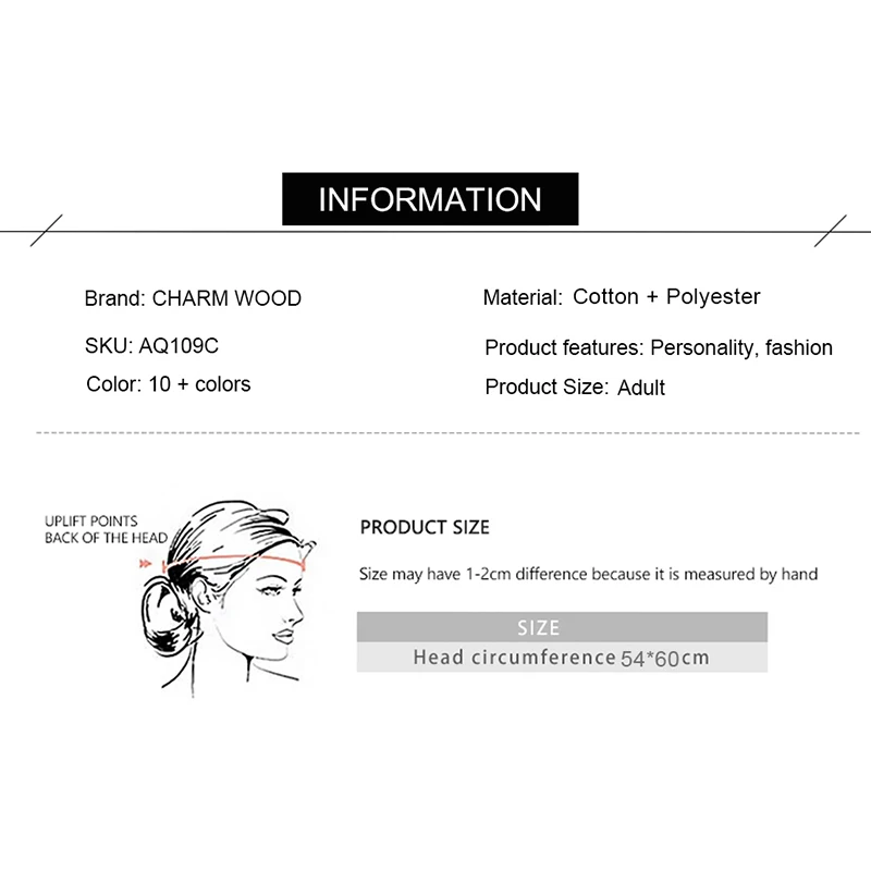 Simple Lattice Design Women Flat Headwrap Headband Cotton Elastic Hair Bands Soft Female High Quality Accessory Hairband