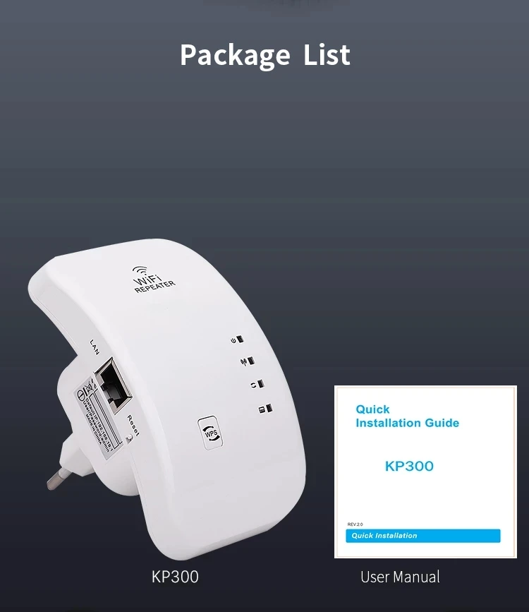 Pengulang WiFi Nirkabel Penguat WiFi Extender Router Wi-Fi Penguat WiFi Jarak Jauh Pengulang Wi Fi 300Mbps Titik Akses Pengulang