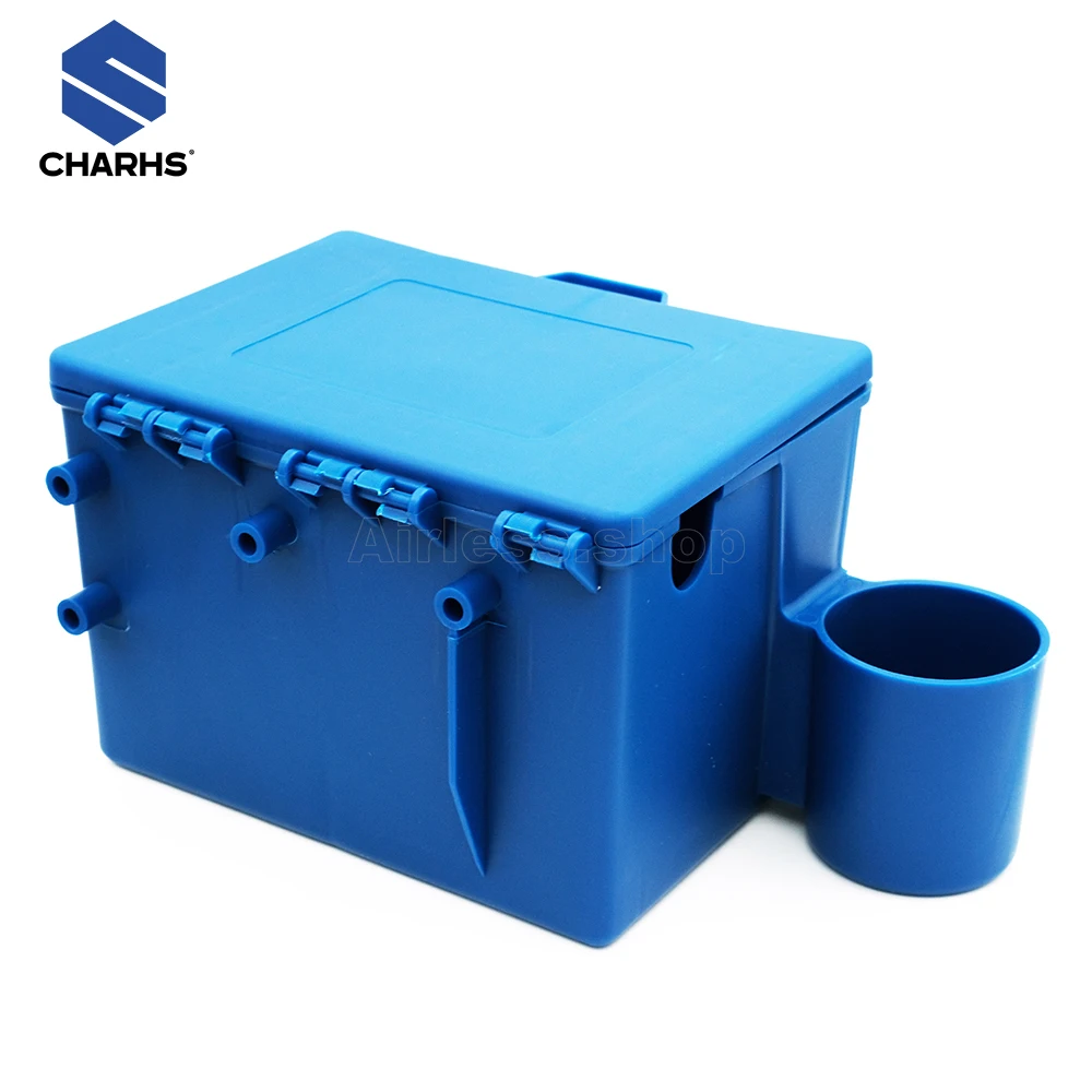 Airless sprayer plastic Tool box Portable 30*18*16cm for Home painter work