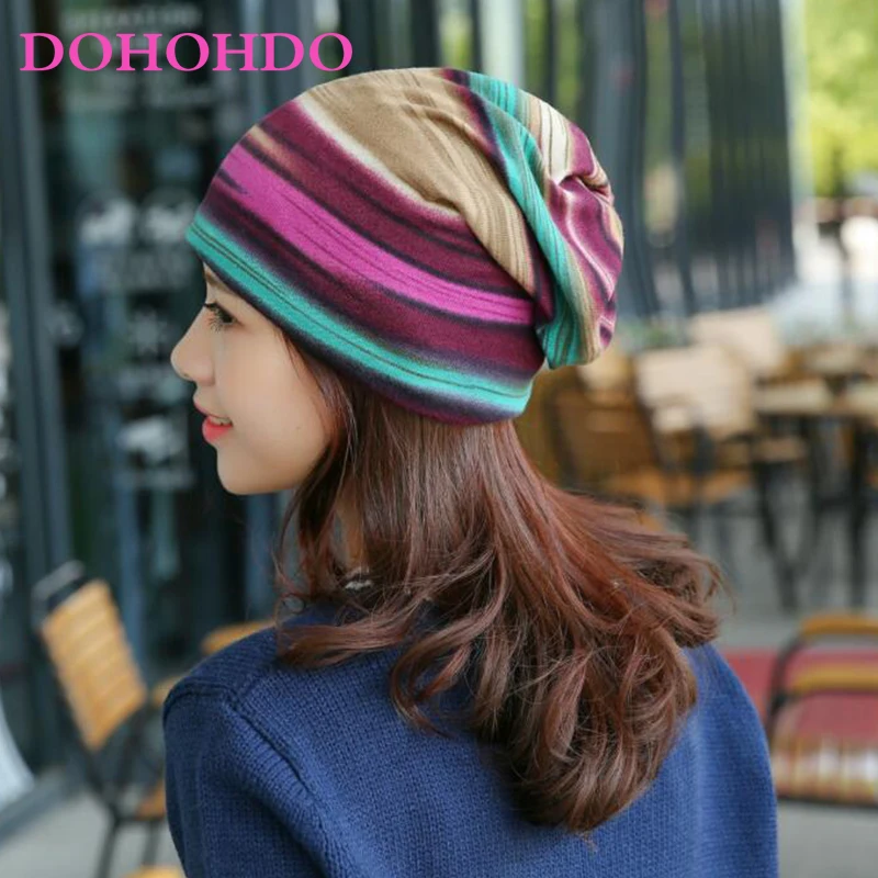 DOHOHDO 2022 New Fashion 3 Use Cap Knitted Scarf&Winter Hats for Women Letter Beanies Women Skullies girls Gorros Women Beanies