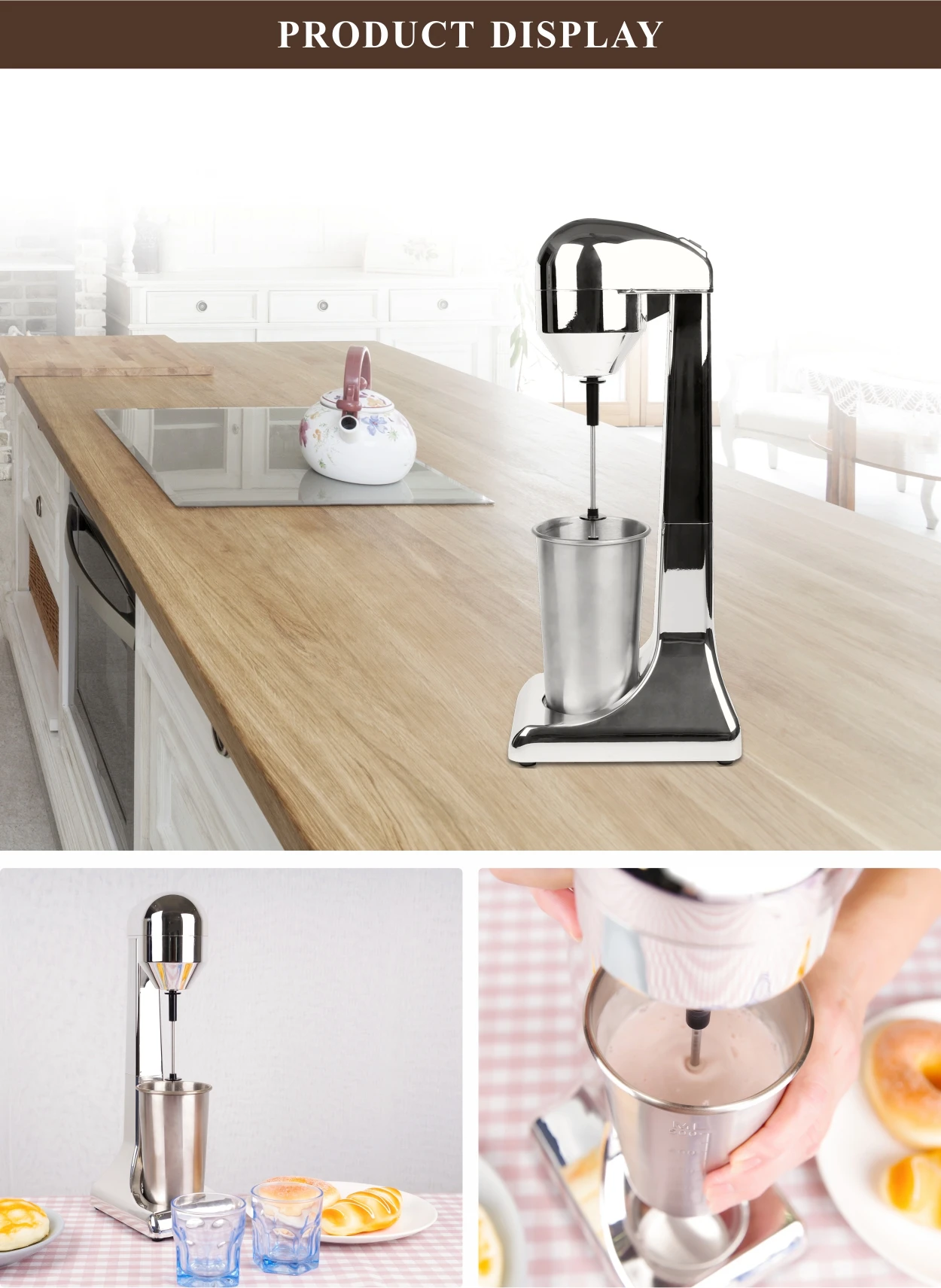 2022 nuovo Design Mini miscelatore per bevande frullatore per latte