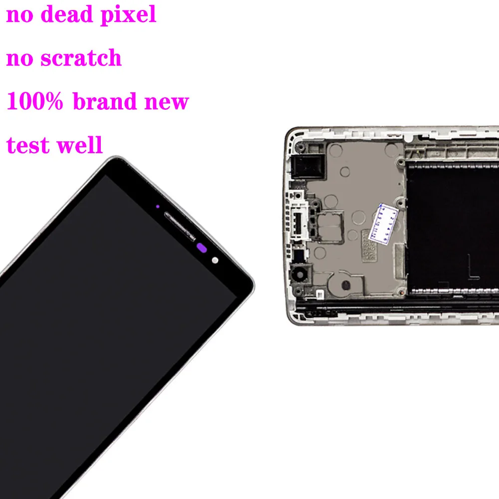 AAA+ for LS770 Lcd For LG H635 Lcd G4 Stylus Display H540 H542 H630 H631 G Stylo Display Touch Screen Digitizer Assembly+Frame