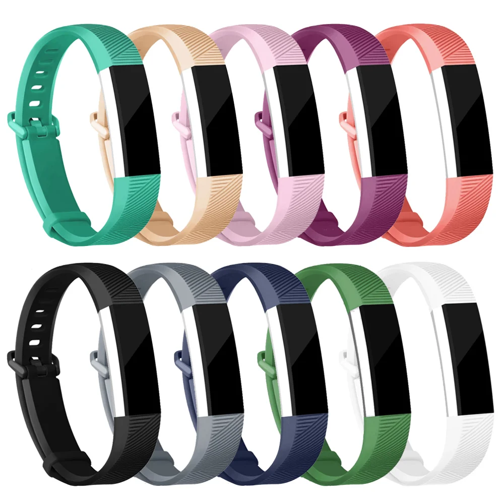 Silicone Strap Adjustable Band For Fitbit Alta HR Watch Replacement Accessories Wristband Strap Bracelet For Fitbit Alta Smartwa