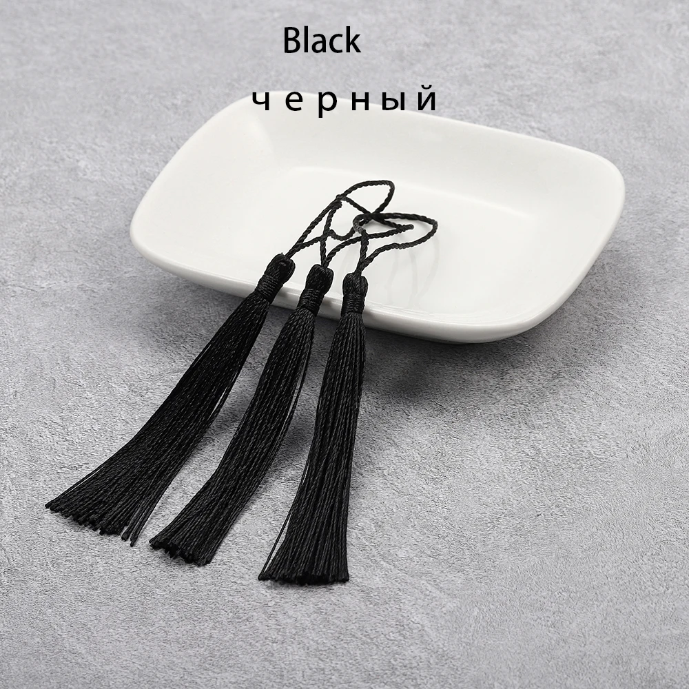 10-30Pcs 70mm Hängen Seil Seide Quaste Fringe Für DIY Schlüssel Kette Ohrring Haken Anhänger Schmuck Finden liefert Zubehör – Detail 11