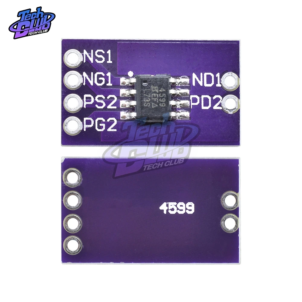 Si4599 N e P Channel Way D-S modulo scheda di espansione MOSFET convertitore a ponte completo inverter di Backling per Display LCD