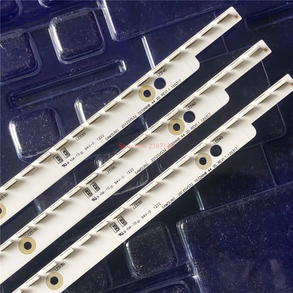 3V 6V LED قطاع ل UA32ES5500R UE32ES5507 UE32ES5530 UE32ES5557K 2012SVS32 7032NNB 44 2D V1GE-320SM0-R1 32NNB-7032LED-MCPCB #5