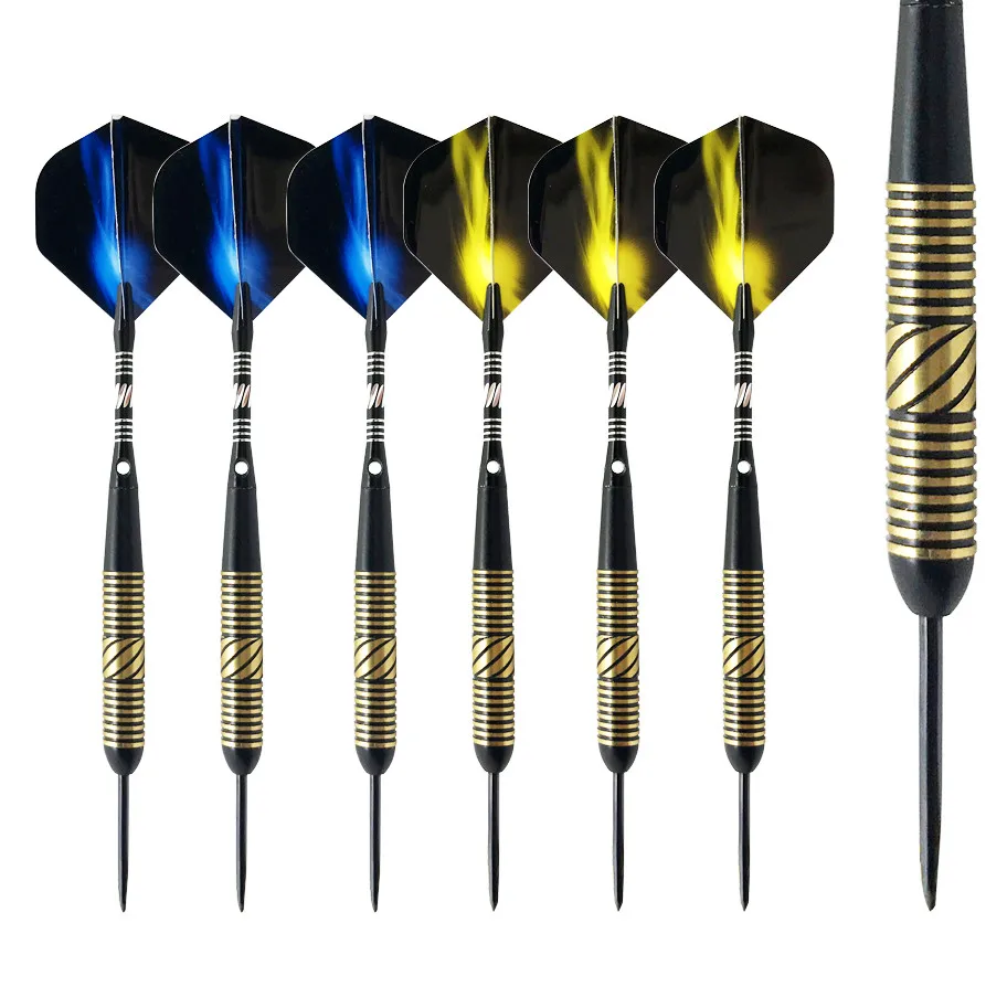 Best-Selling 23g Professional Darts Steel Brass Needle steel tip darts 6pcs / Set