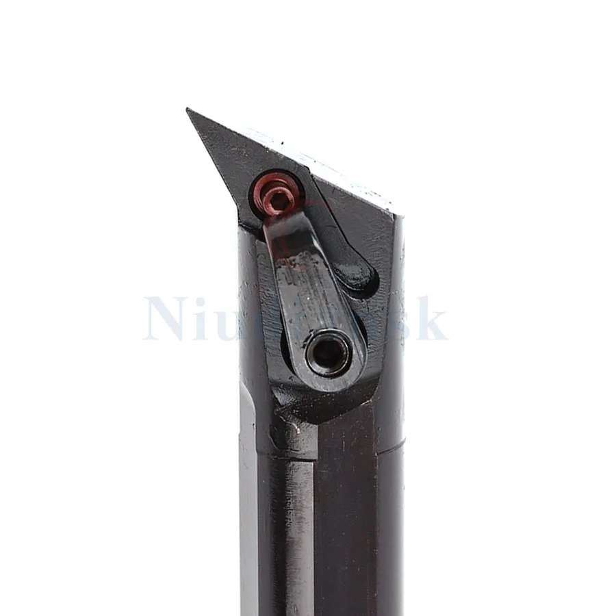 1Pc Interne Draaien Toolholder S20R-MVQNR/L Speciaal Voor Cnc Draaibank 20Mm-25Mm + 10Pcs VNMG1604 Hoge Prestaties Carbide Insert Pak