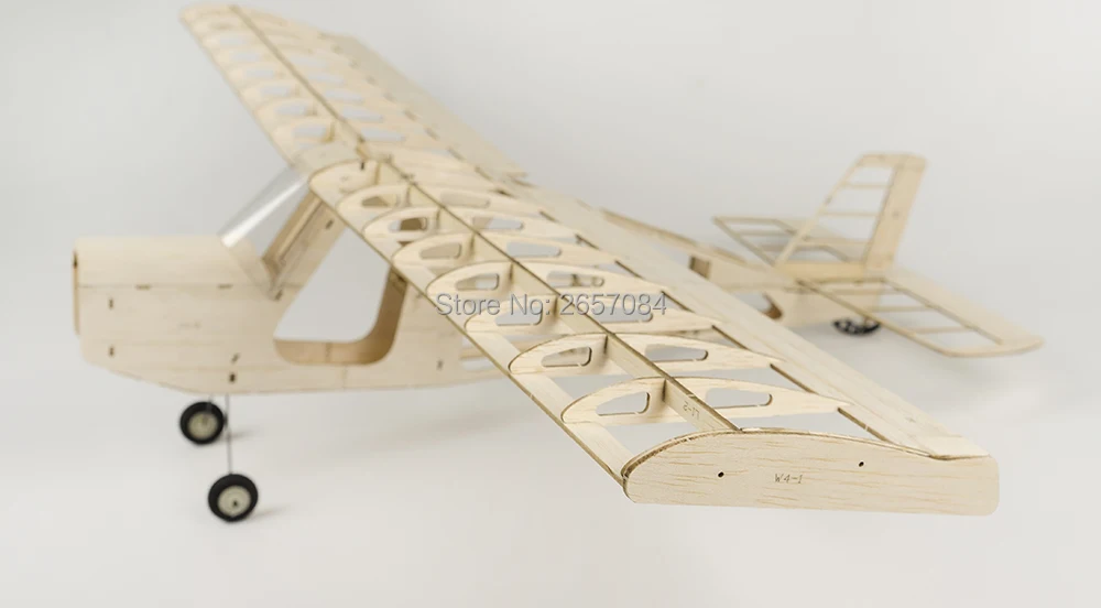 Balsawood RC Flugzeuge Modell Laser Cut Training Trainer T09 Aeromax 750mm Spannweite Balsa Baukasten Holzig keit Modell Holz Flugzeug – Detail 15