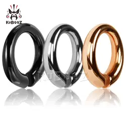 Kubooz New Stainless Steel Ear Piercing Plugs Expanders Earrings Weight Gauges Body Jewelry Fashion Gift For Unisex 2PCS 6mm