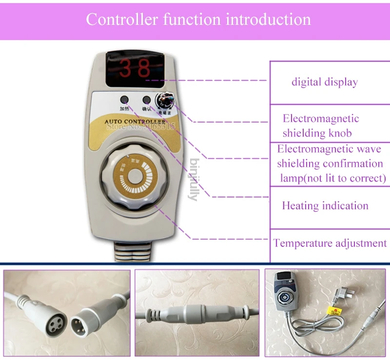 Electric heating jade belt warm palace warm lumbar intervertebral disc high temperature full waist health care outstanding 220V