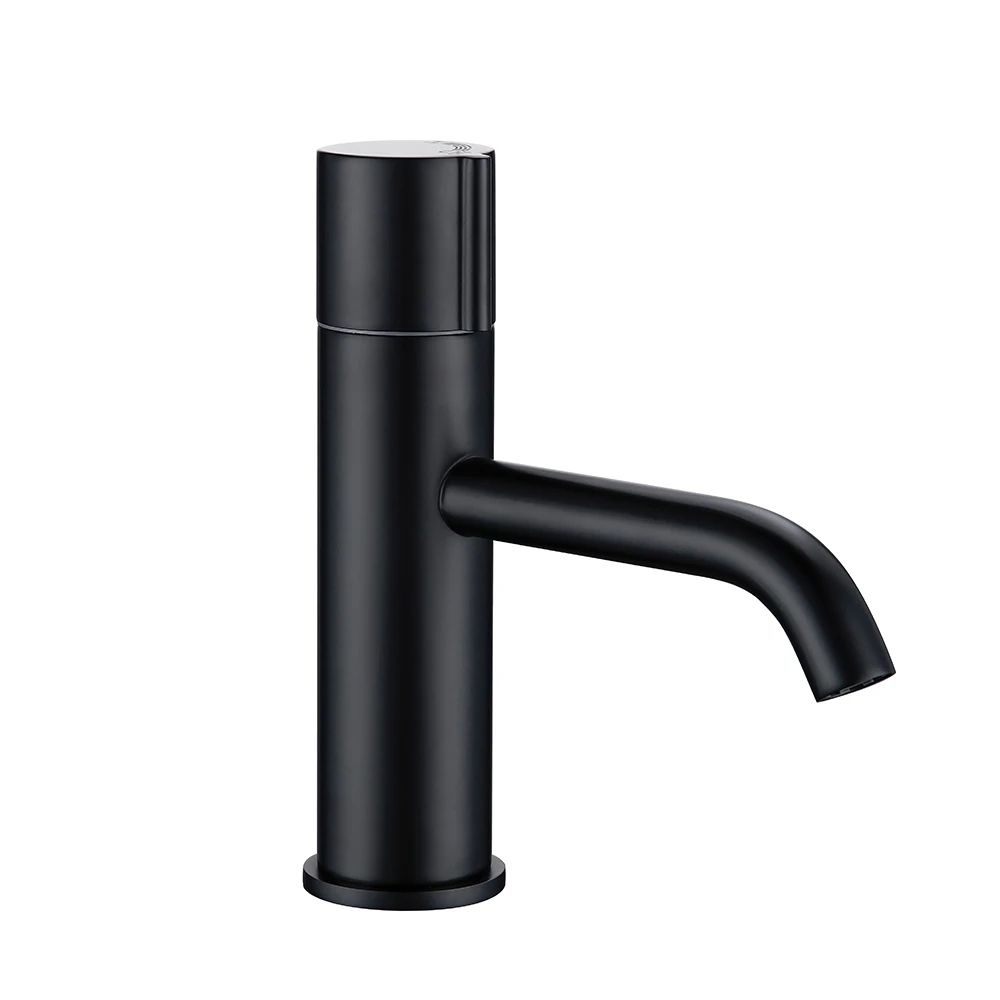 Smesiteli bathroom faucet black brass single hole household hot and cold water sink faucet kitchen bathroom