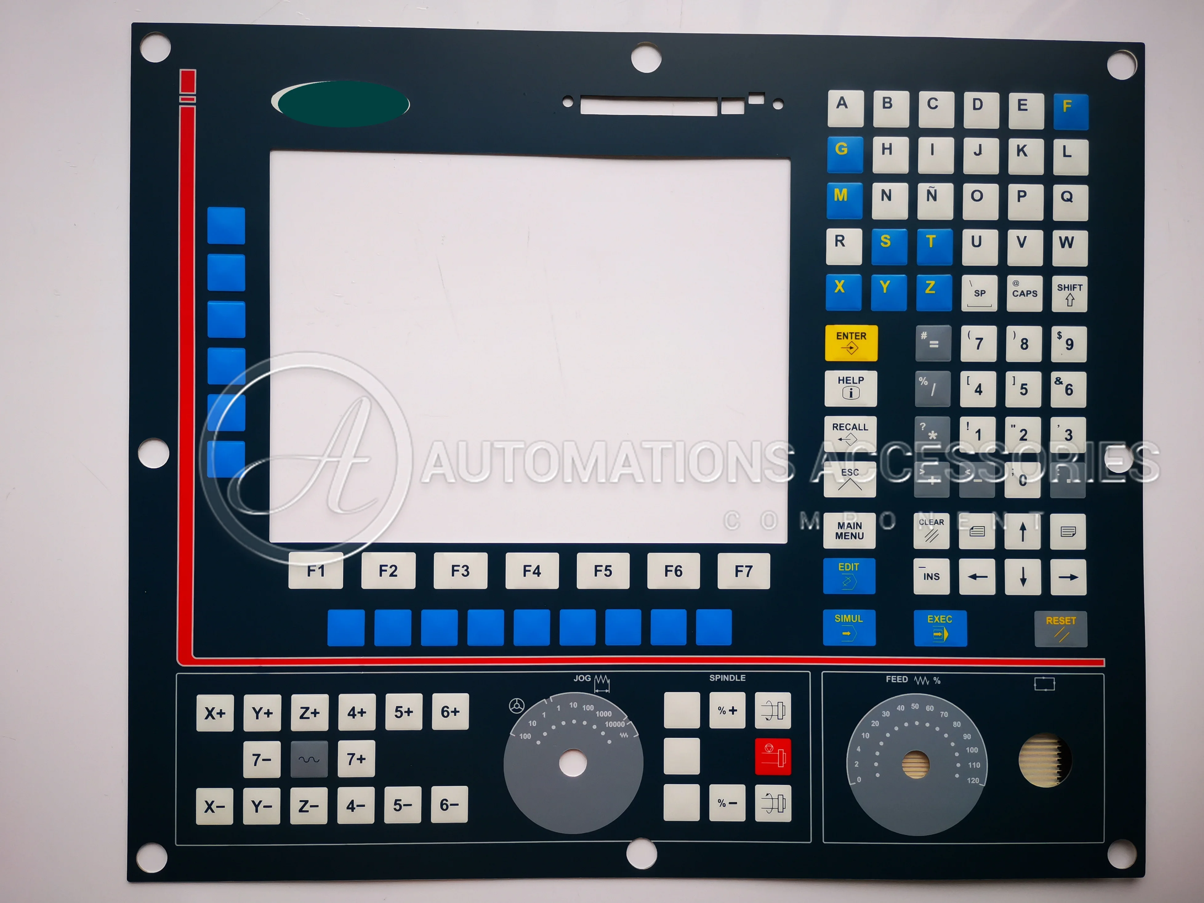 Membrana de teclado de interruptor CNC 8040-M-MON-K, adecuada para el nuevo sistema operativo de 8040M