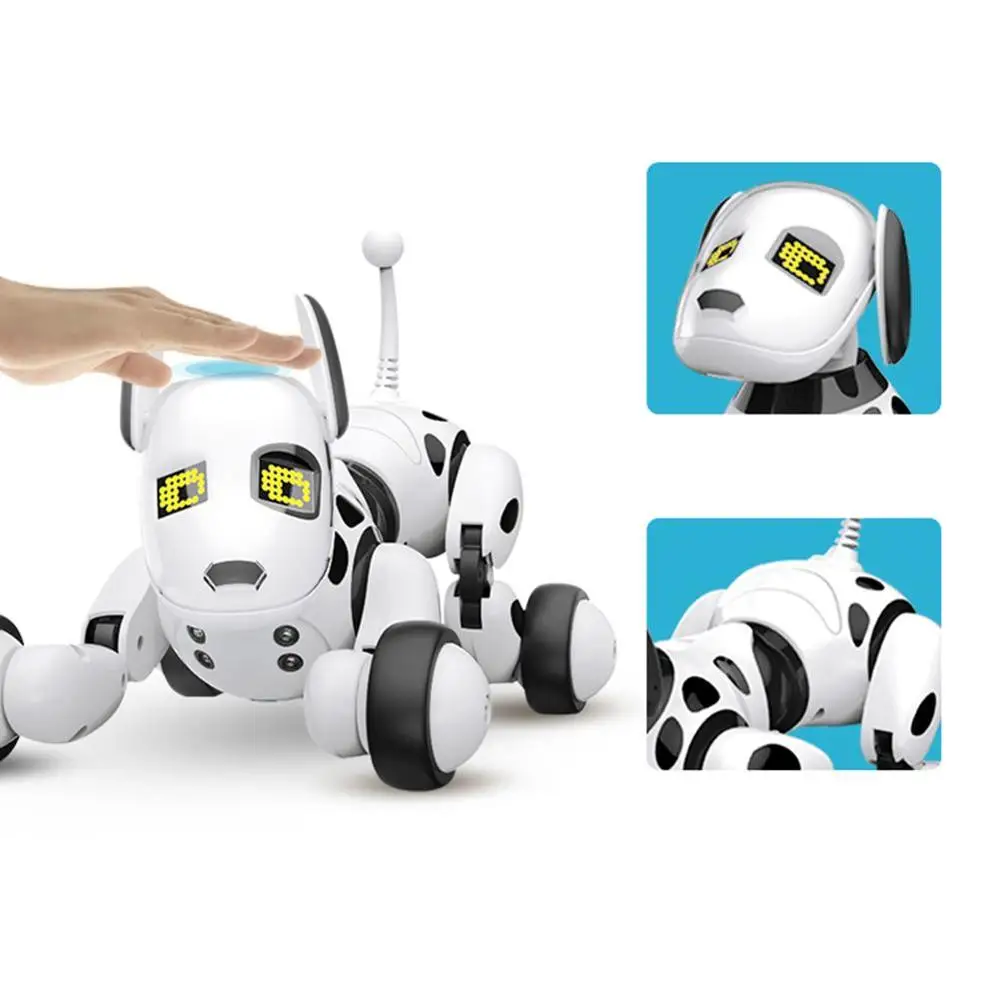 NEW Smart Robot Dog 2.4G Wireless Remote Control Kids Toy Intelligent Talking Robot Dog Toy Interactive Electronic Pet