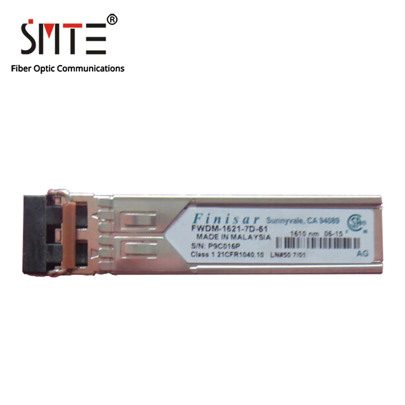 

Finisar FWDM-1621-7D-61 SFP-1610NM-2.5G-80KM Fiber Optical Module