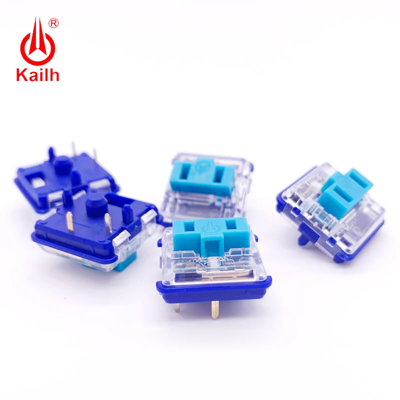 Kailh choc Low profile 25g Mechanical Keyboard Switch blue For Backlit Mechanical keyboard linear handfeeling 5pins