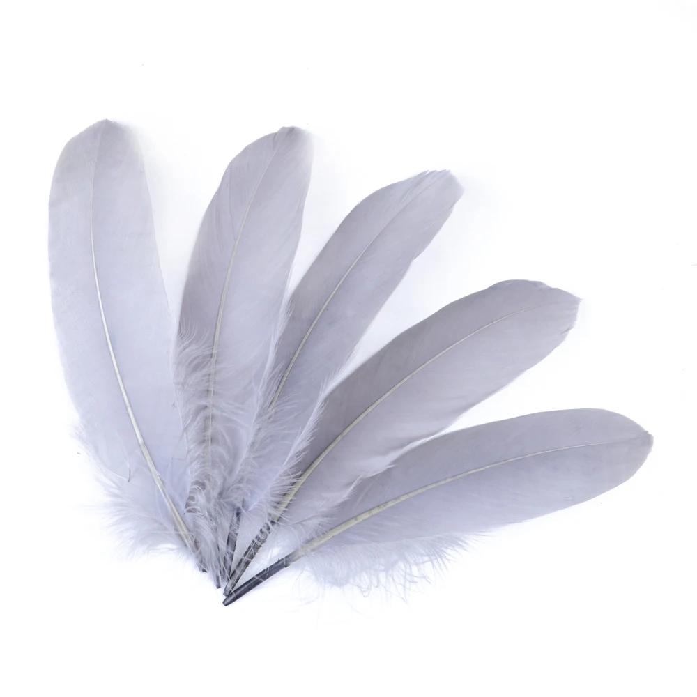 10/50/100pcs Natural Goose feathers Dyed various feather for crafts wedding jewelry party accessories 15-20cm/6-8 inch