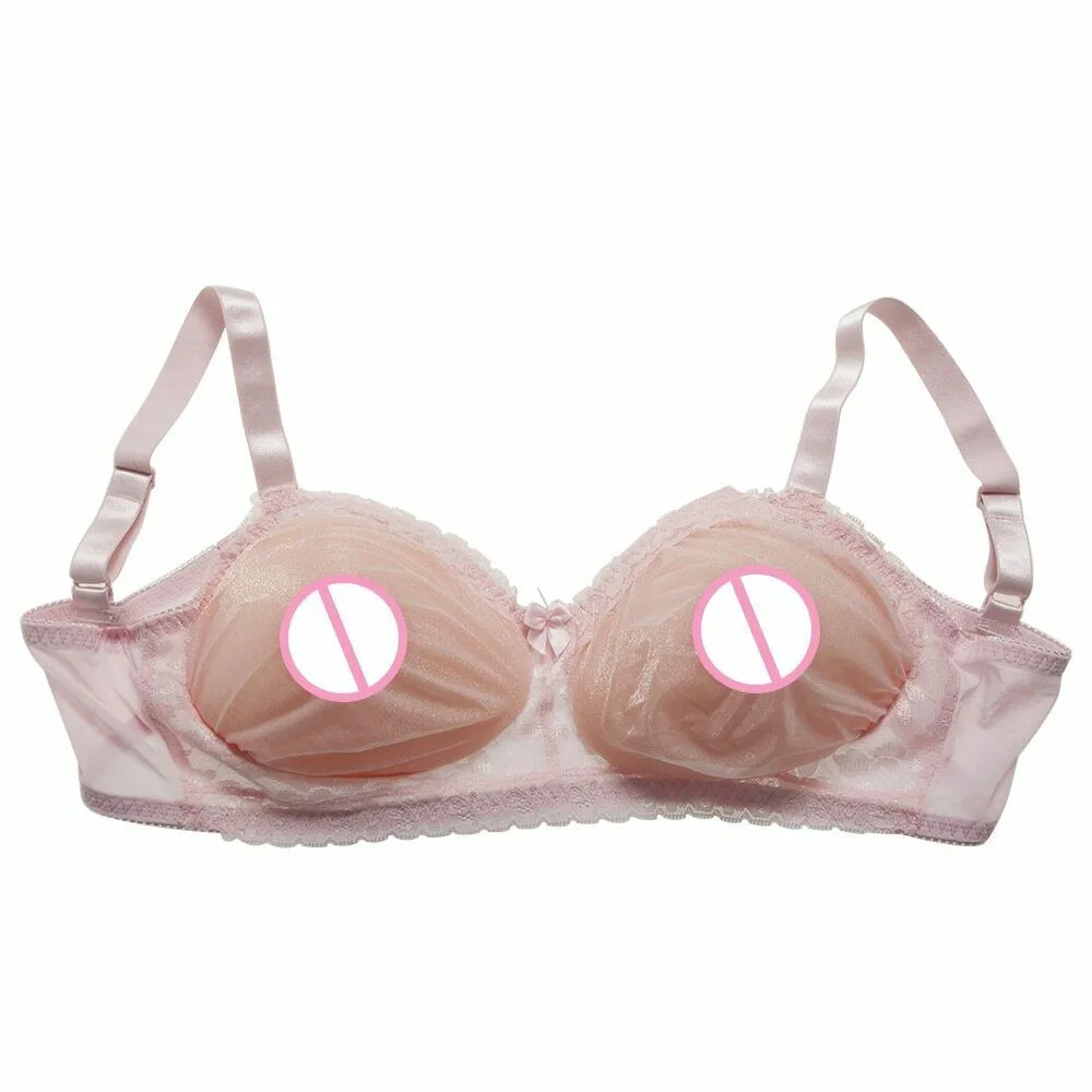 Bras for Women C D Drag Breast Forms Underwear Boobs Transvestite Bra Fillers Breasts Lingerie