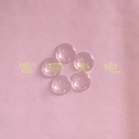 عدسة محدبة K9 بلانو ، قطر 15 مللي متر ، F = 18.2 مللي متر