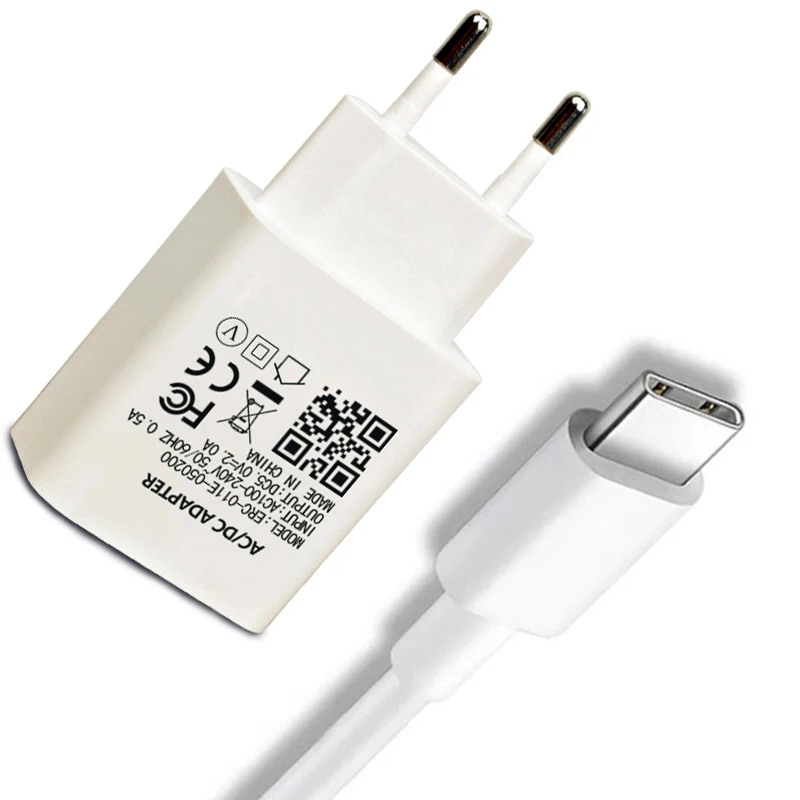 

USB Charger EU Adapter Charging Type C Cable For OPPO A52 A72 A92 A5 A7 A8 A9 2020 Samsung A5 A6 A7 2018 Micro USB Charger Cable