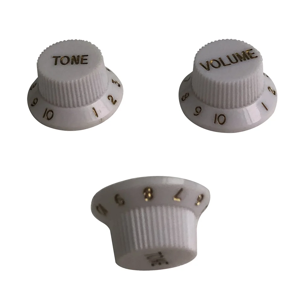 10pcsGuitar Parts A Set Of 3 PCS For US Gib SG Faded T SPEED Control Knobs 2 Volume 1 Tone Guitar Control Knobs Volume Tone