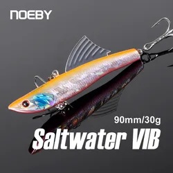 NOEBY Rattlin VIB Fishing Lures 90mm 30g Vibration Sinking Wobblers Artificial Hard Baits Saltwater VIB for Pike Fishing Lure