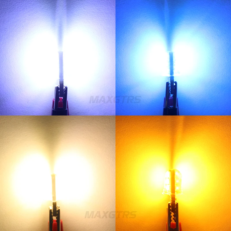2/5pcs High Power 2835 Chip T10 W5W 15W 194 168 Car LED DRL Interior Reading Map Dome SIDE INDICATOR Lights Car Light Source
