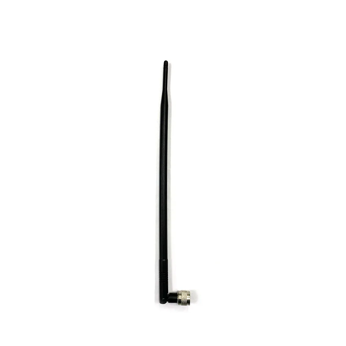 1pc 2.4GHz 10dBi  High Gain WIFI Antenna N  Male Connector Wireless WLAN Black Floding Omni  Aerial 40CM Long