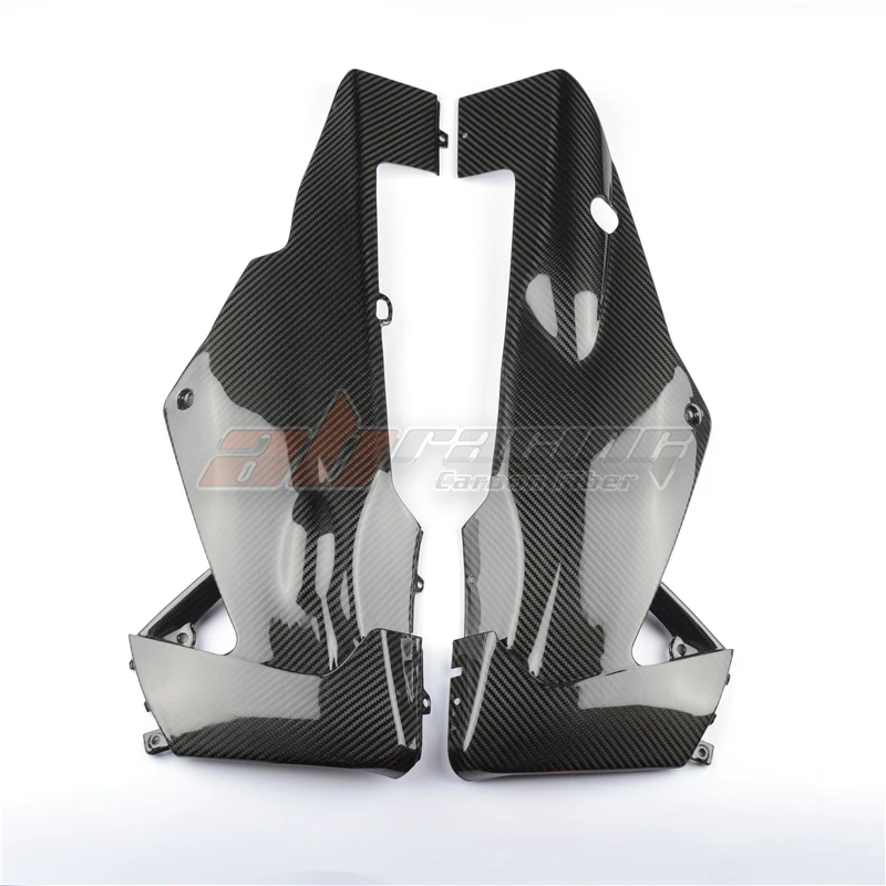 Part Belly Pan Fairings Deflector Lower Deflector Fairing  For Aprilia RSV4 2012-2016 Full Carbon Fiber 100%