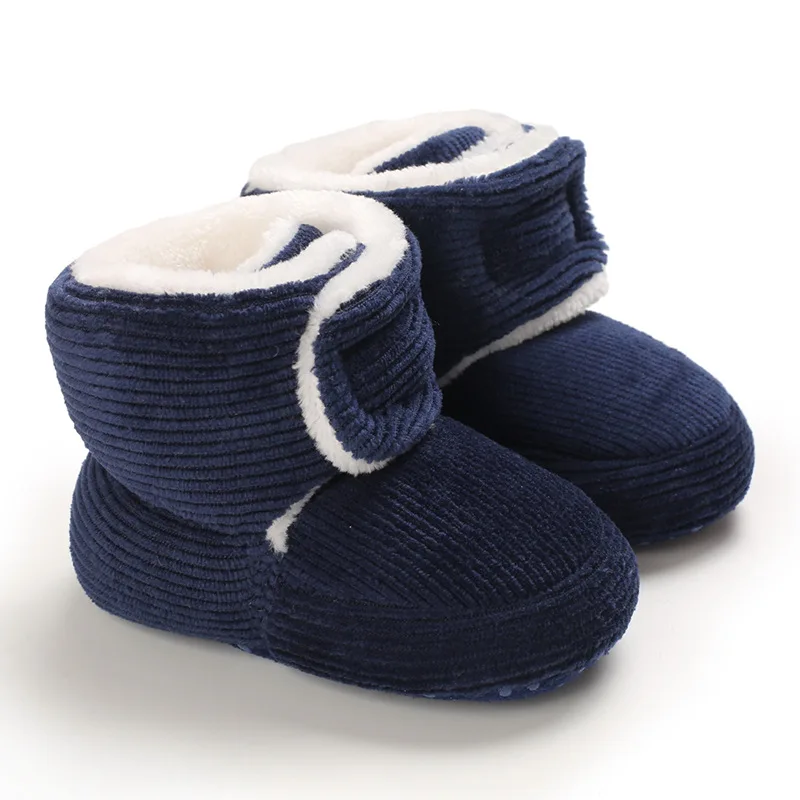 2020 Baby First Walker Winter Snow Boots Cute Shoes Newborn Baby Girl Boys Causal Anti-slip Shoes  Soft Sole Prewalker