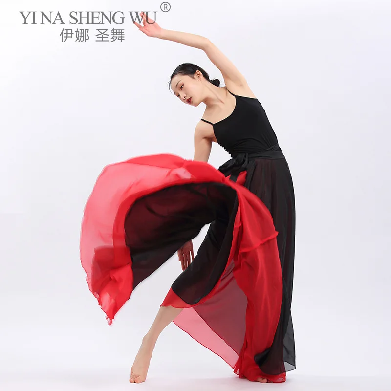 Adult Women Belly Dance Costume Bellydance Big Long Skirt Sexy Skirt Bellydancing Performance Nationality Dancewear For Women