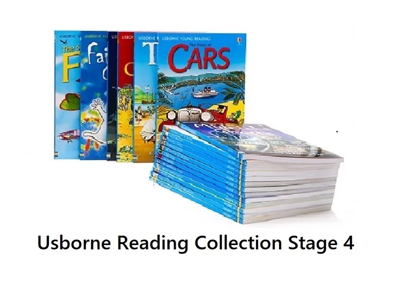 2 Books The Usborne Reading Collection Stage 4 English Book Child Kids Word Sentence Fairy Tale Story Book Age 10 up