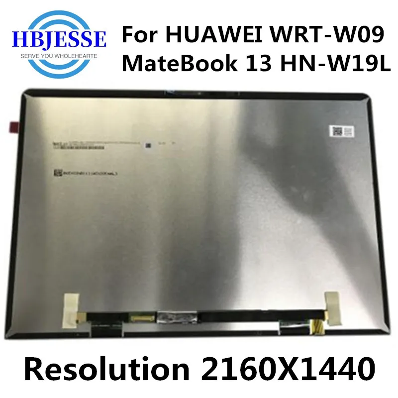 

New 13-inch notebook display for Huawei MateBook 13HN-W19L WRT-W09 LCD screen assembly 2160x1440 resolution