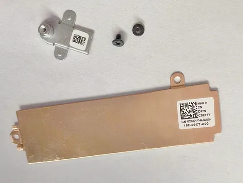 X8MY9 FJ75H 26X1Y 026X1Y para portátiles Dell G15 5510 5511 5515 M.2 NVME 2230 2280 SSD soporte tarjeta de almacenamiento disipador de calor