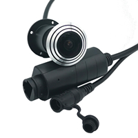 HD 1080P Fisheye Peephole POE IP Camera Mini Door Eye Hole Camera Onvif P2P Network Surveillance Ipc Webcam Security XMEYE ICSEE