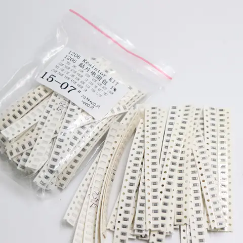 1206 SMD Resistor Kit 1ohm to 1M ohm YUNYIDA