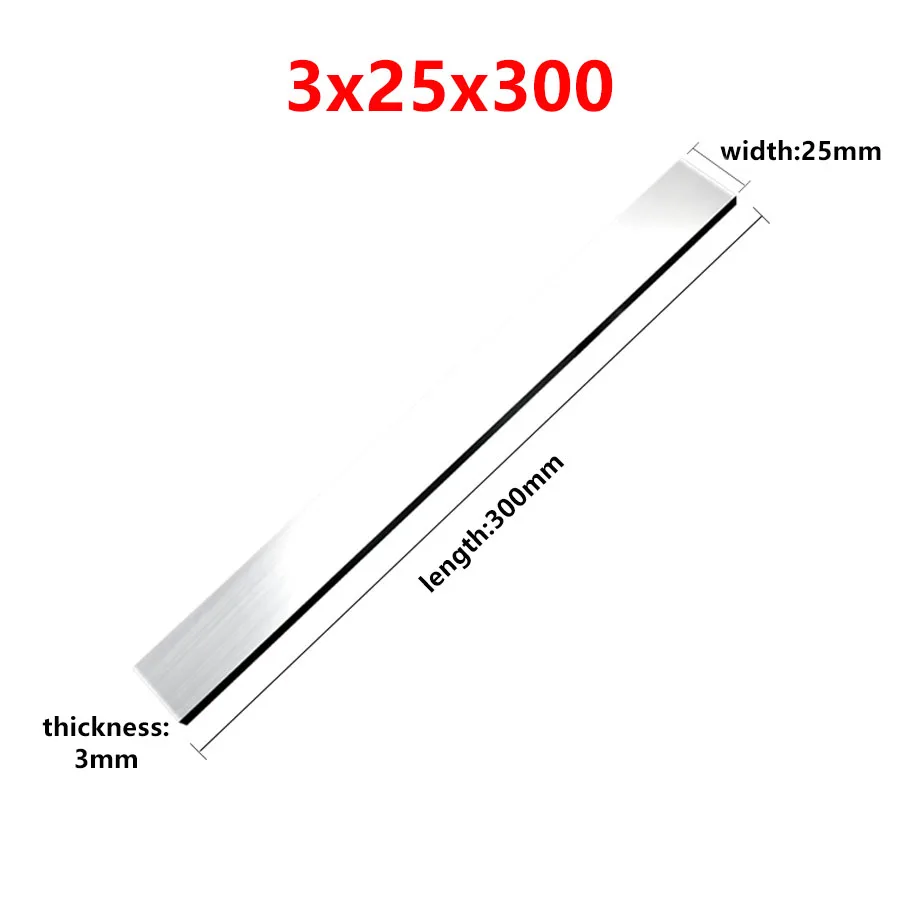 3x20x300 3*35*300 3x40x300 3*60*300 3x80x300 3*100*300 High Speed Steel White Steel Bar 3mm CNC Lathe Tools 300mm Turning Insert