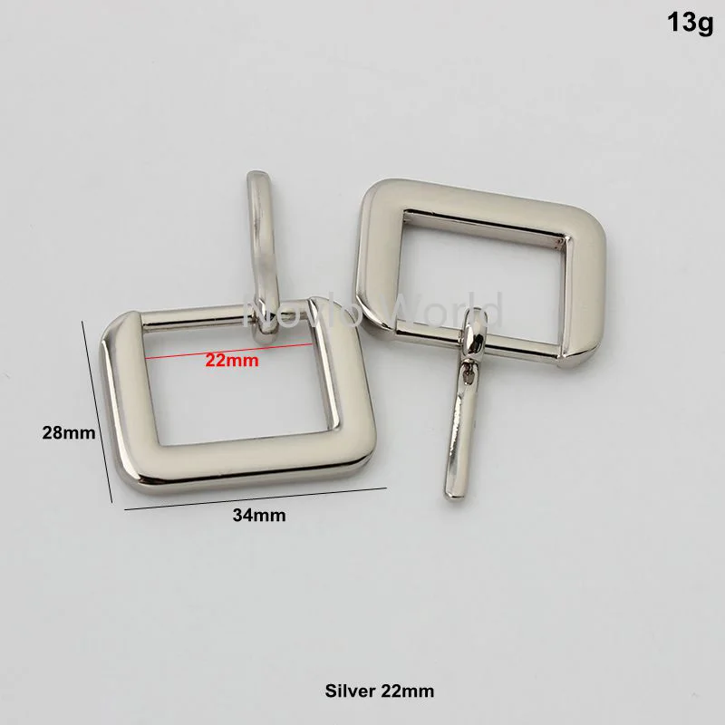 Nolvo World 5-100pcs 22mm 25mm 3 colors Silver pin buckle mens belt pin buckles belt buckle manufacturers belt buckle hardware