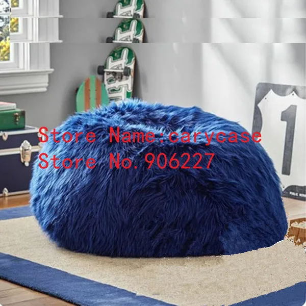 micro soft extra large adults shaggy fur pink bean bag sofa living room sitting lounger,elegant beanbag chair